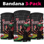 Afro Ayiti Neg Marron Neck Gaiter Dashiki Mix Polynesian Pattern LT01