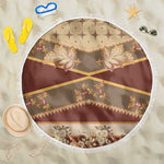 Mughal Empire Motif Unique Beach Blanket