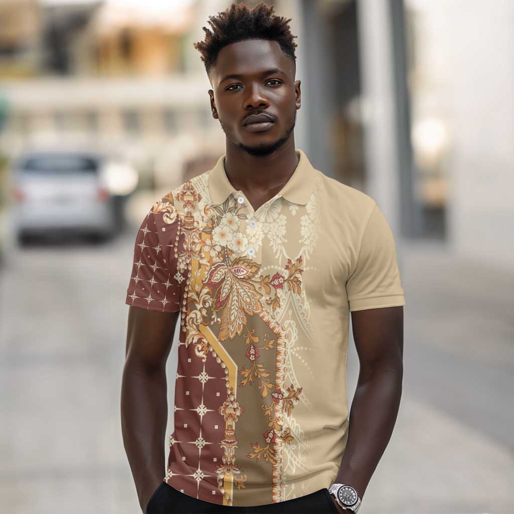 Mughal Empire Motif Unique Polo Shirt