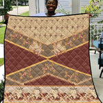 Mughal Empire Motif Unique Quilt
