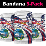 Liberia Independence Day Neck Gaiter July 26 Lion Coat of Arms LT01