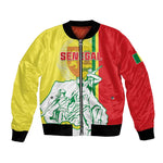 Senegal Independence Day Bomber Jacket - Un Peuple, Un But, Une Foi, 64th Anniversary