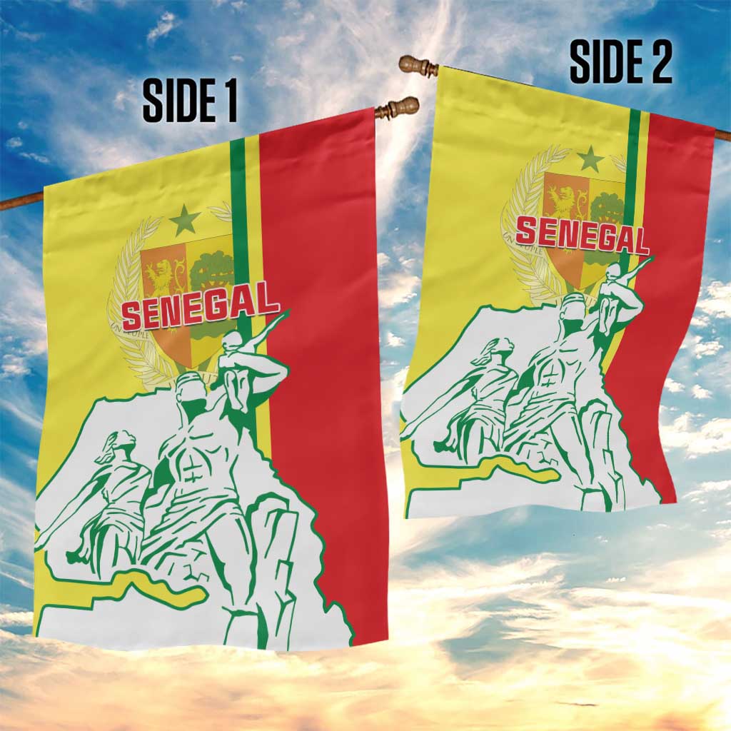 Senegal Independence Day Garden Flag - Un Peuple, Un But, Une Foi, 64th Anniversary