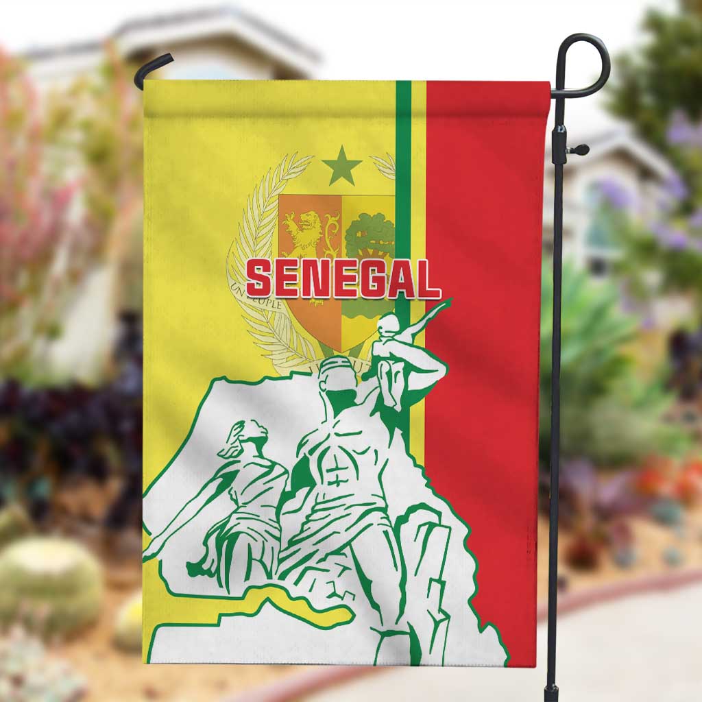 Senegal Independence Day Garden Flag - Un Peuple, Un But, Une Foi, 64th Anniversary
