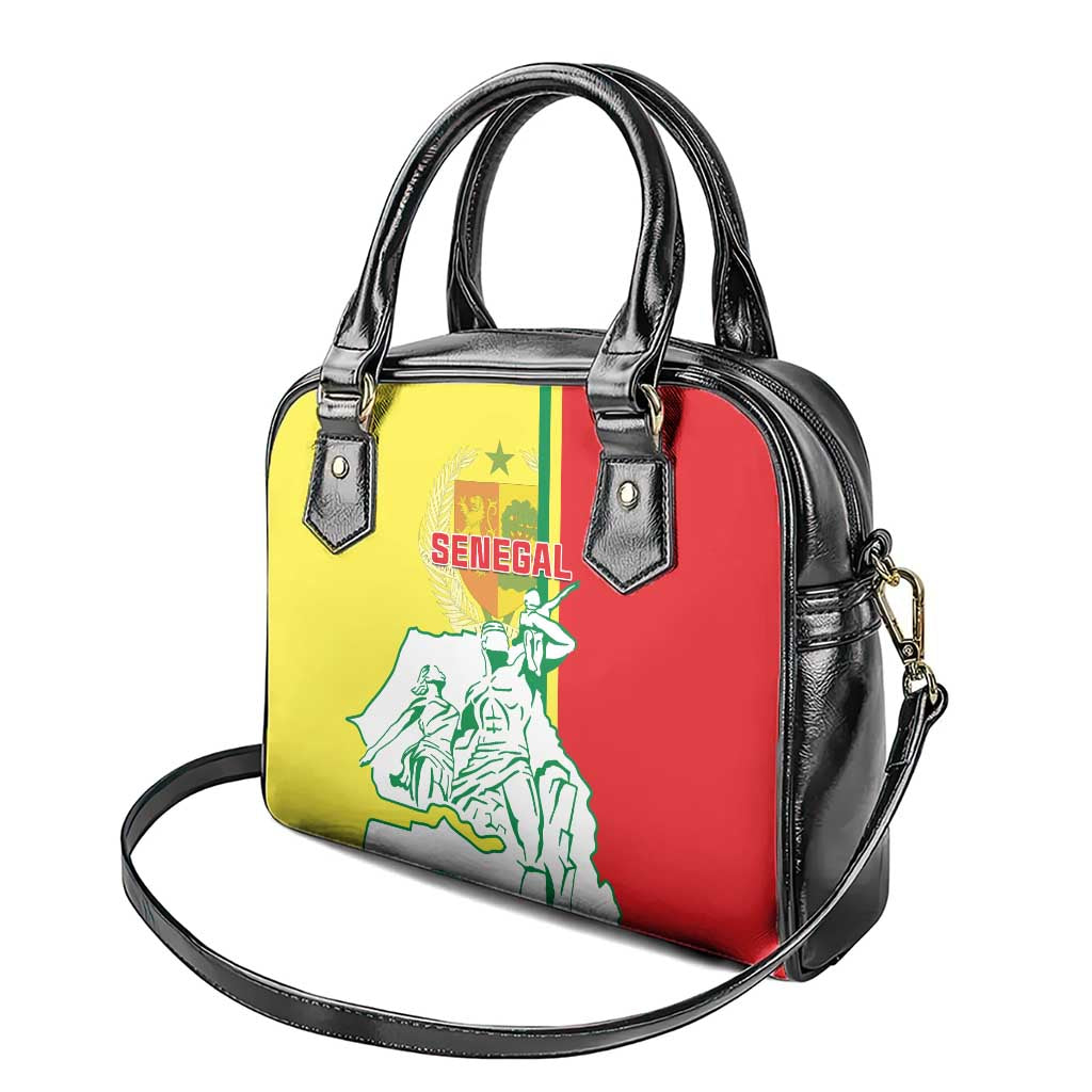 Senegal Independence Day Shoulder Handbag - Un Peuple, Un But, Une Foi, 64th Anniversary