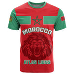 Morocco Football T shirt - Go The Atlas Lions
