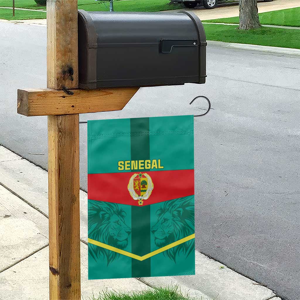 Support the Lions of Teranga - Senegal Football Garden Flag