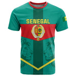 Support the Lions of Teranga - Senegal Football T shirt