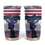Afro Haiti Heritage Month 2025 Tumbler Cup American Raised With Haitian Roots