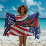 Haitian Americans Zipper Stylized Sarong Haiti Heritage Month 2025