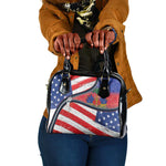 Haitian Americans Zipper Stylized Shoulder Handbag Haiti Heritage Month 2025