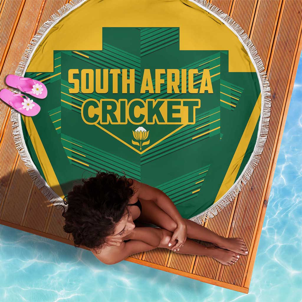 South Africa Cricket Beach Blanket SA Protea Woza Nawe