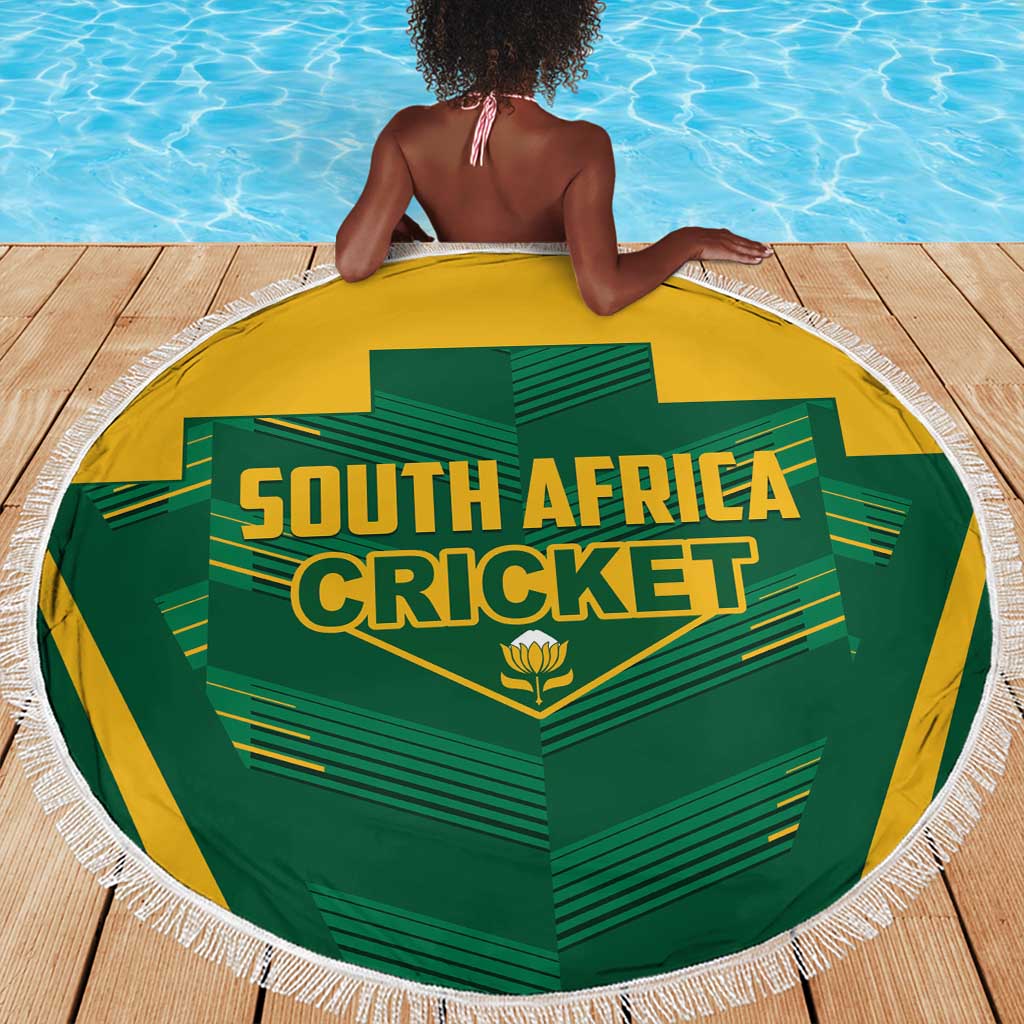 South Africa Cricket Beach Blanket SA Protea Woza Nawe