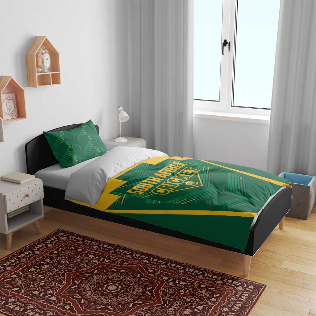 South Africa Cricket Bedding Set SA Protea Woza Nawe