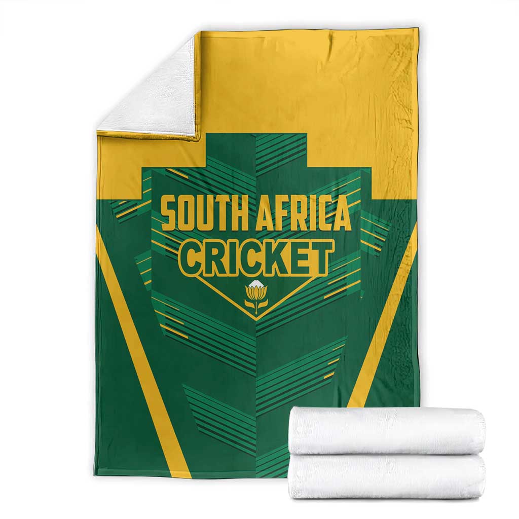 South Africa Cricket Blanket SA Protea Woza Nawe