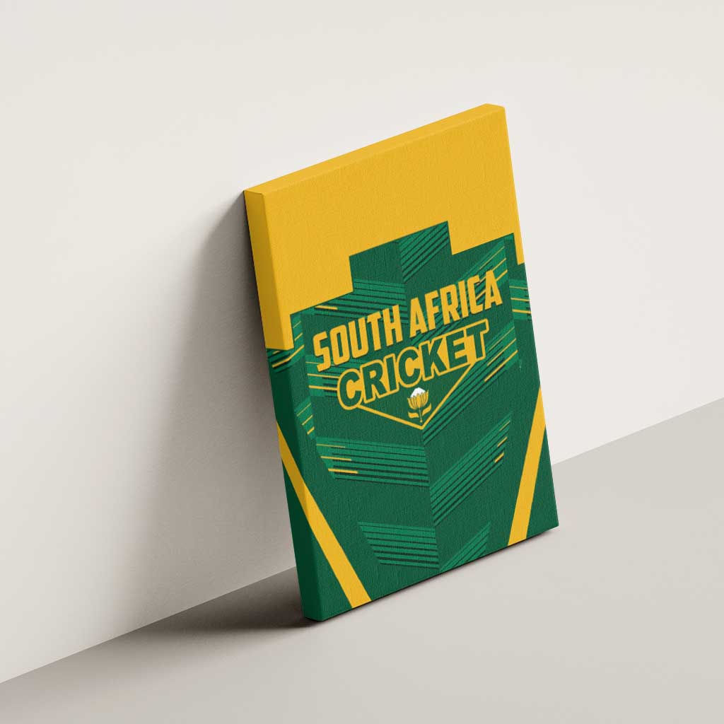 South Africa Cricket Canvas Wall Art SA Protea Woza Nawe