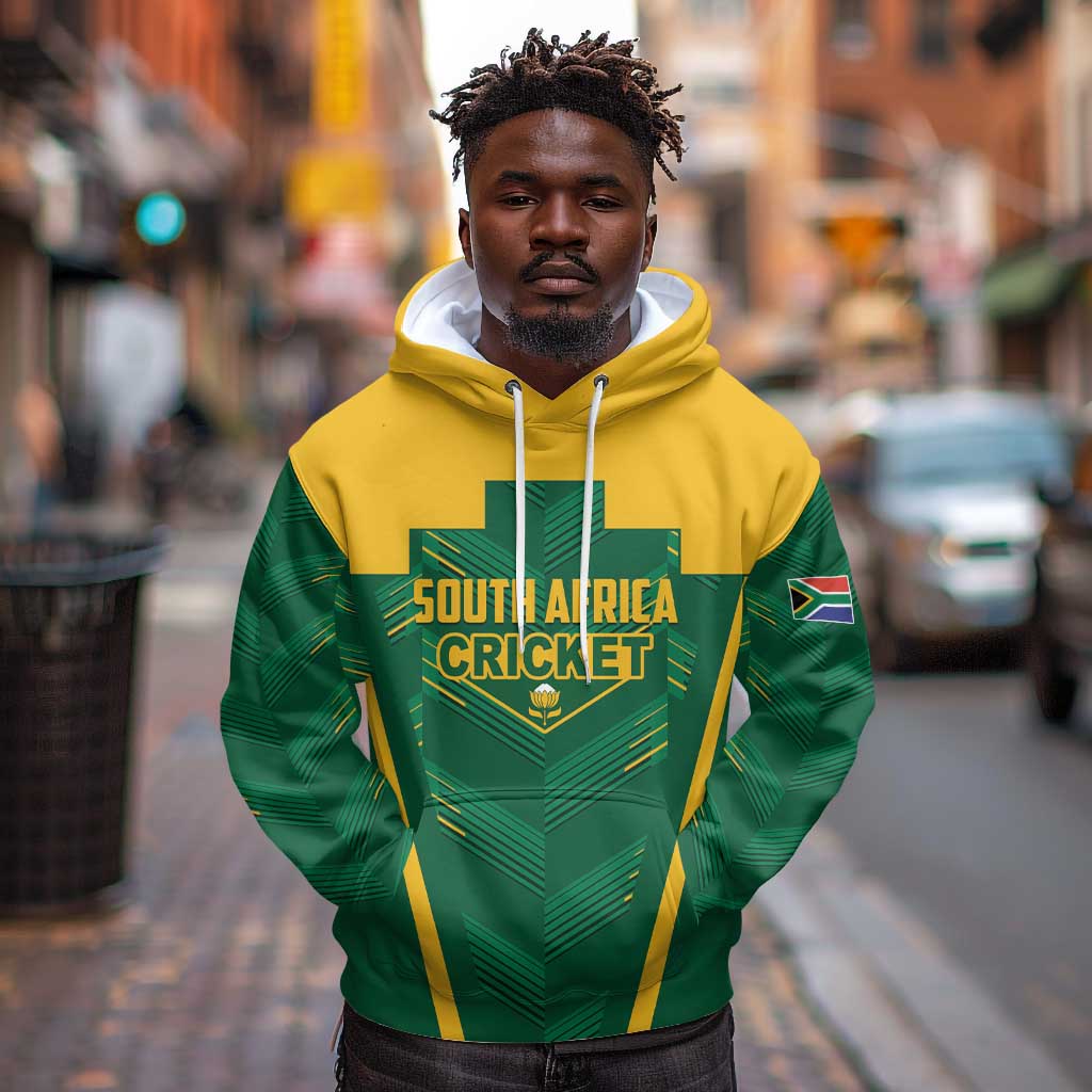 Custom South Africa Cricket Hoodie SA Protea Woza Nawe