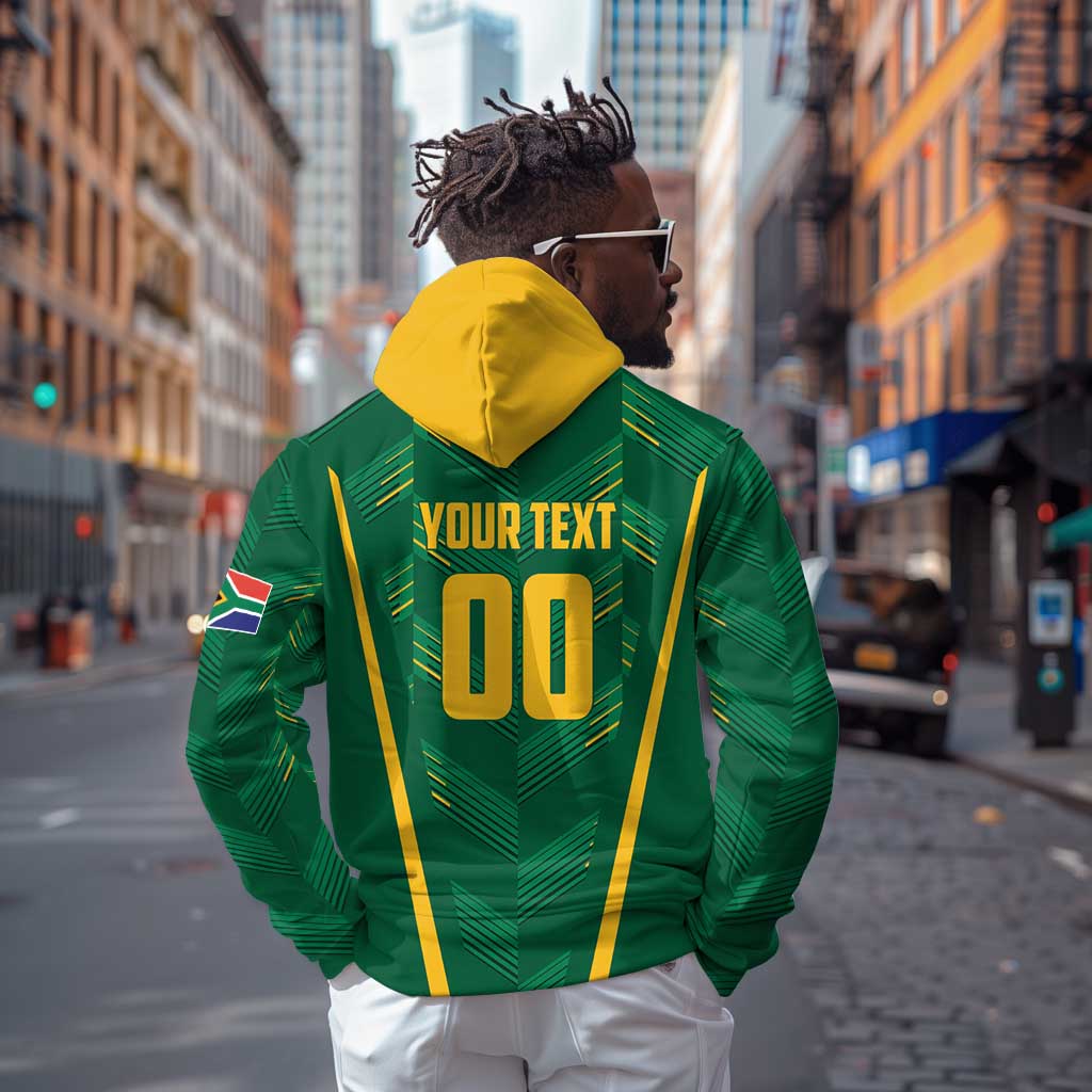 Custom South Africa Cricket Hoodie SA Protea Woza Nawe