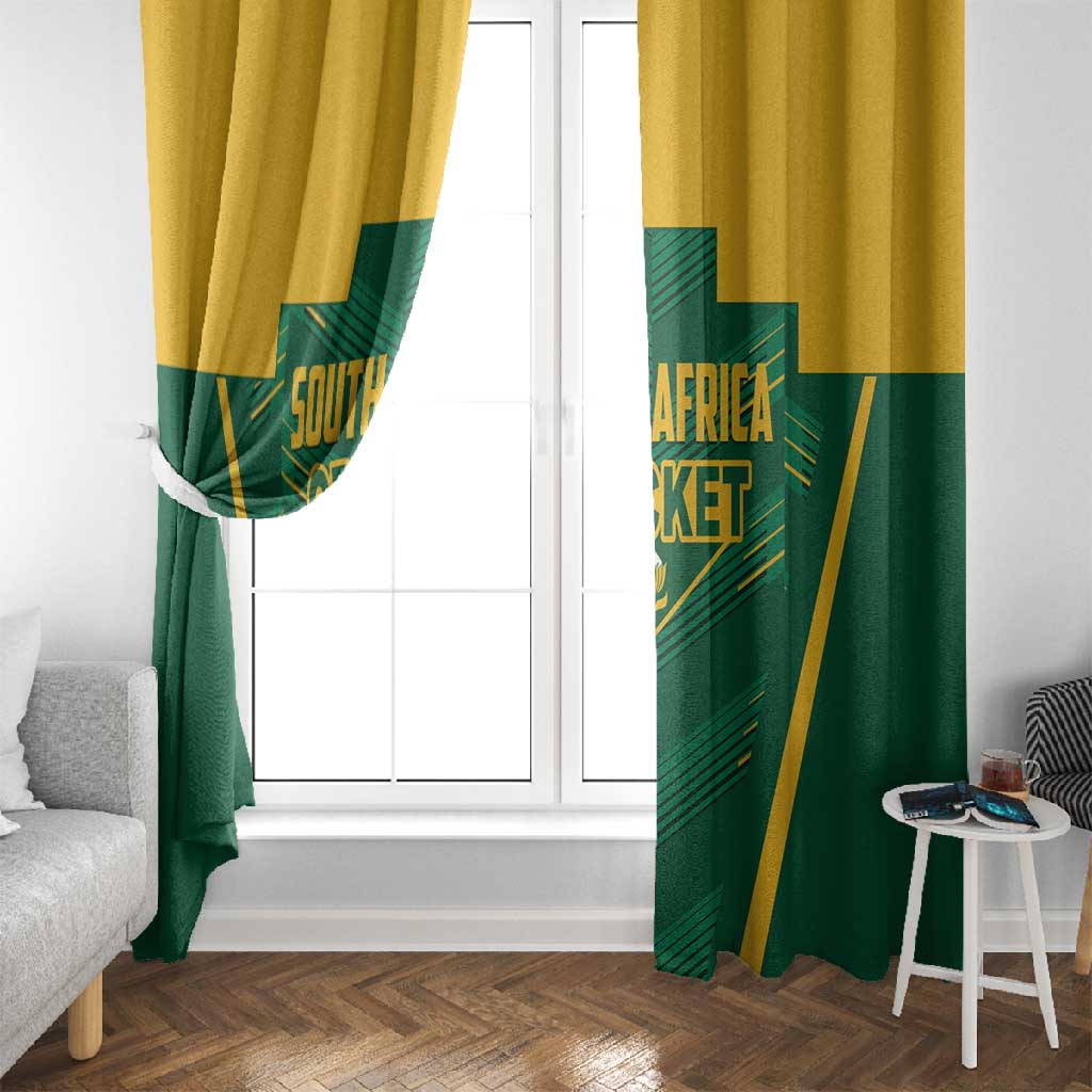 South Africa Cricket Window Curtain SA Protea Woza Nawe