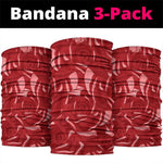 Morocco Independence Day Neck Gaiter with Barbary Lion and Moussier's Redstart - African Pride