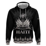 Haiti Neg Marron Hoodie Hope is Nothing Without Action - Silver