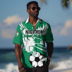 Nigeria Football Hawaiian Shirt - Victory for the Super Eagles