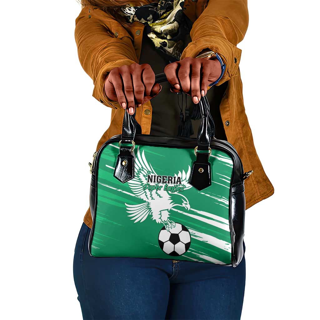 Nigeria Football Shoulder Handbag - Victory for the Super Eagles
