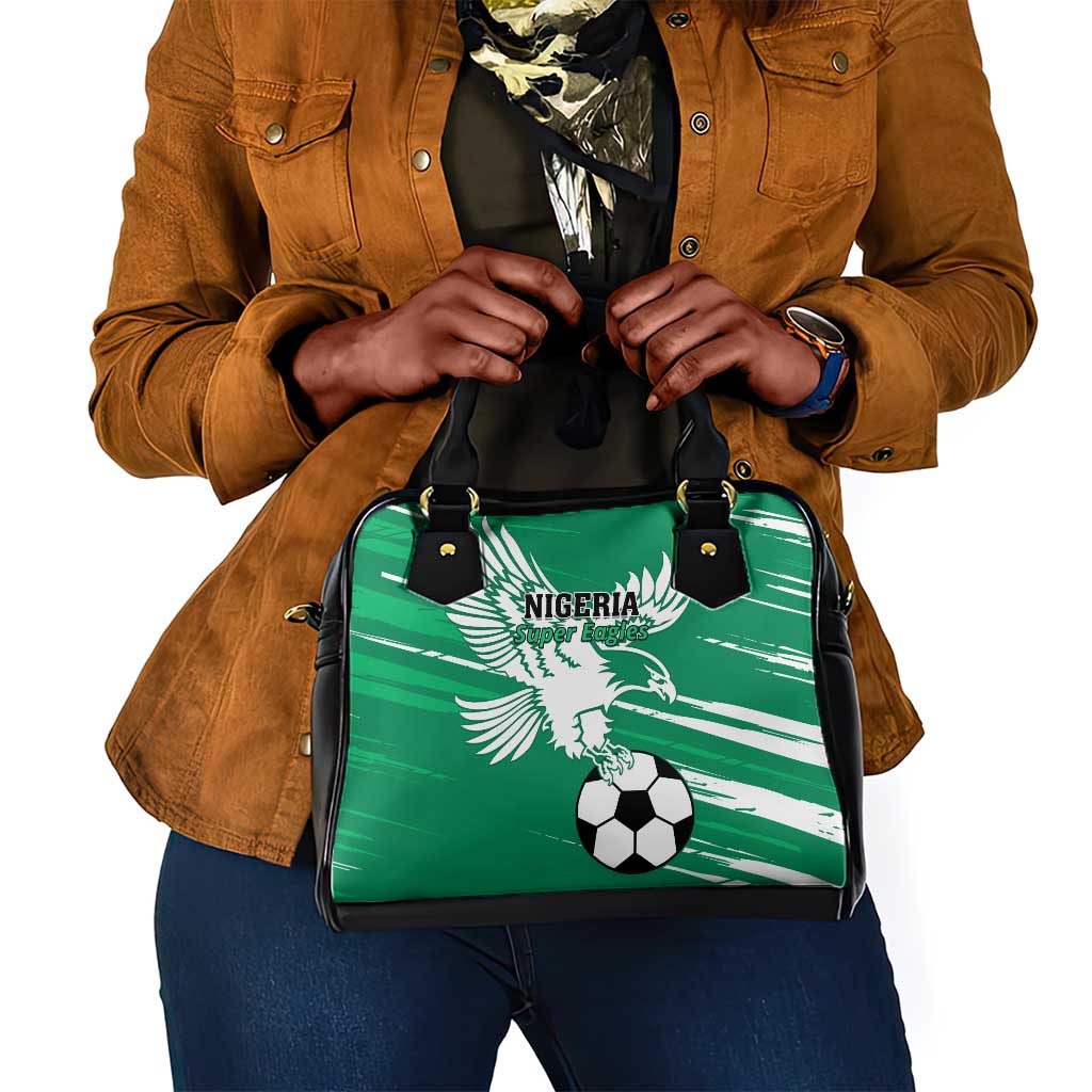 Nigeria Football Shoulder Handbag - Victory for the Super Eagles