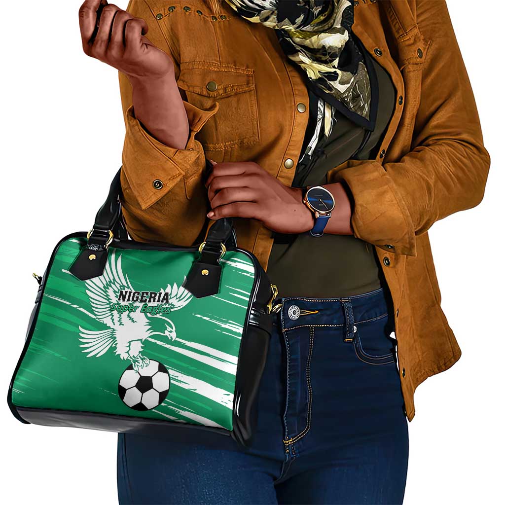 Nigeria Football Shoulder Handbag - Victory for the Super Eagles