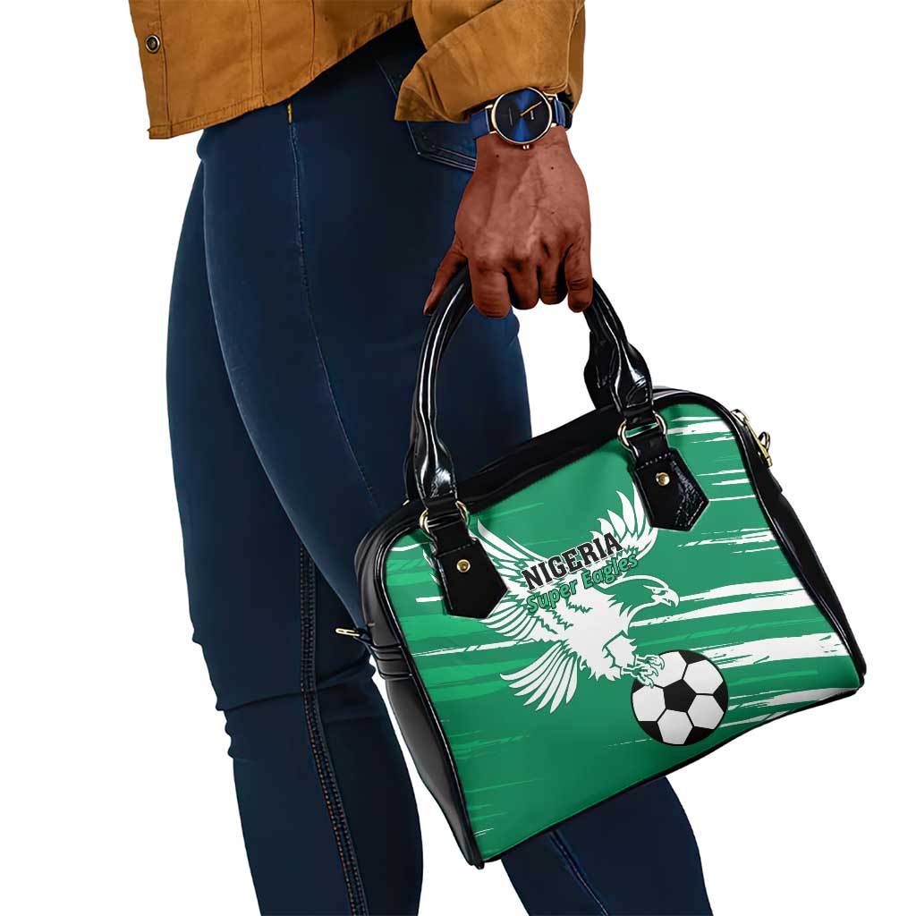 Nigeria Football Shoulder Handbag - Victory for the Super Eagles