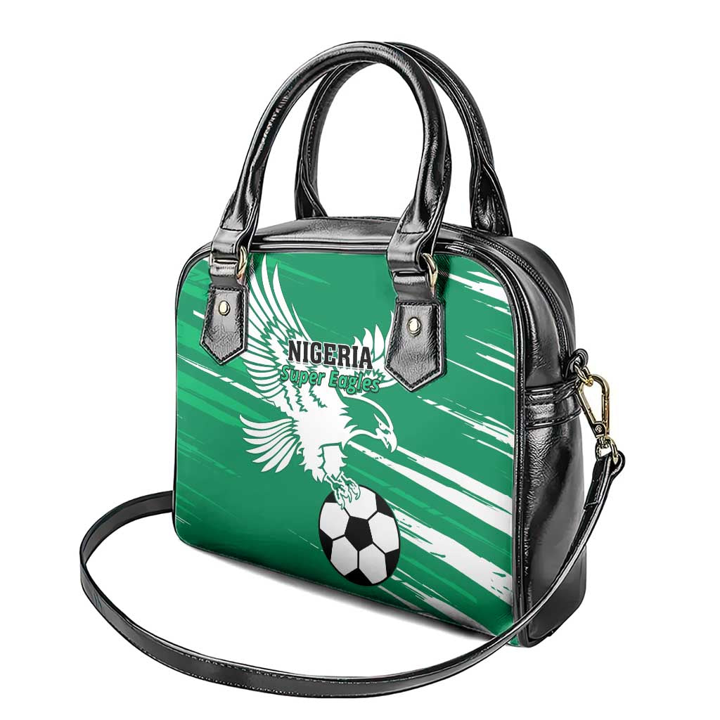 Nigeria Football Shoulder Handbag - Victory for the Super Eagles