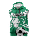 Nigeria Football Sleeveless Hoodie - Victory for the Super Eagles - African Pride