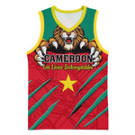 Support Les Lions Indomptables - Cameroon Football Basketball Jersey - African Pride