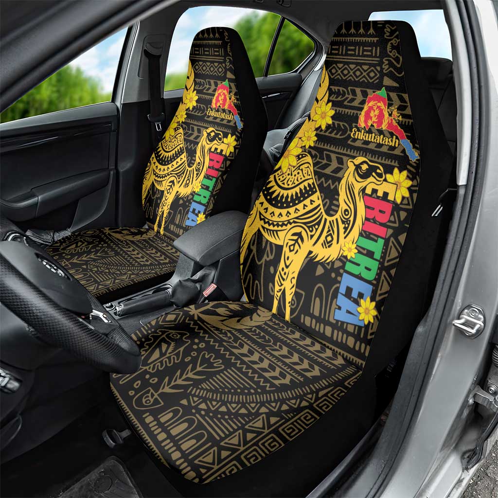 Enkutatash Eritrea New Year Car Seat Cover Eritrean Camel African Pattern