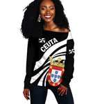 Ceuta Day Off Shoulder Sweater Dia de Ceuta 2024