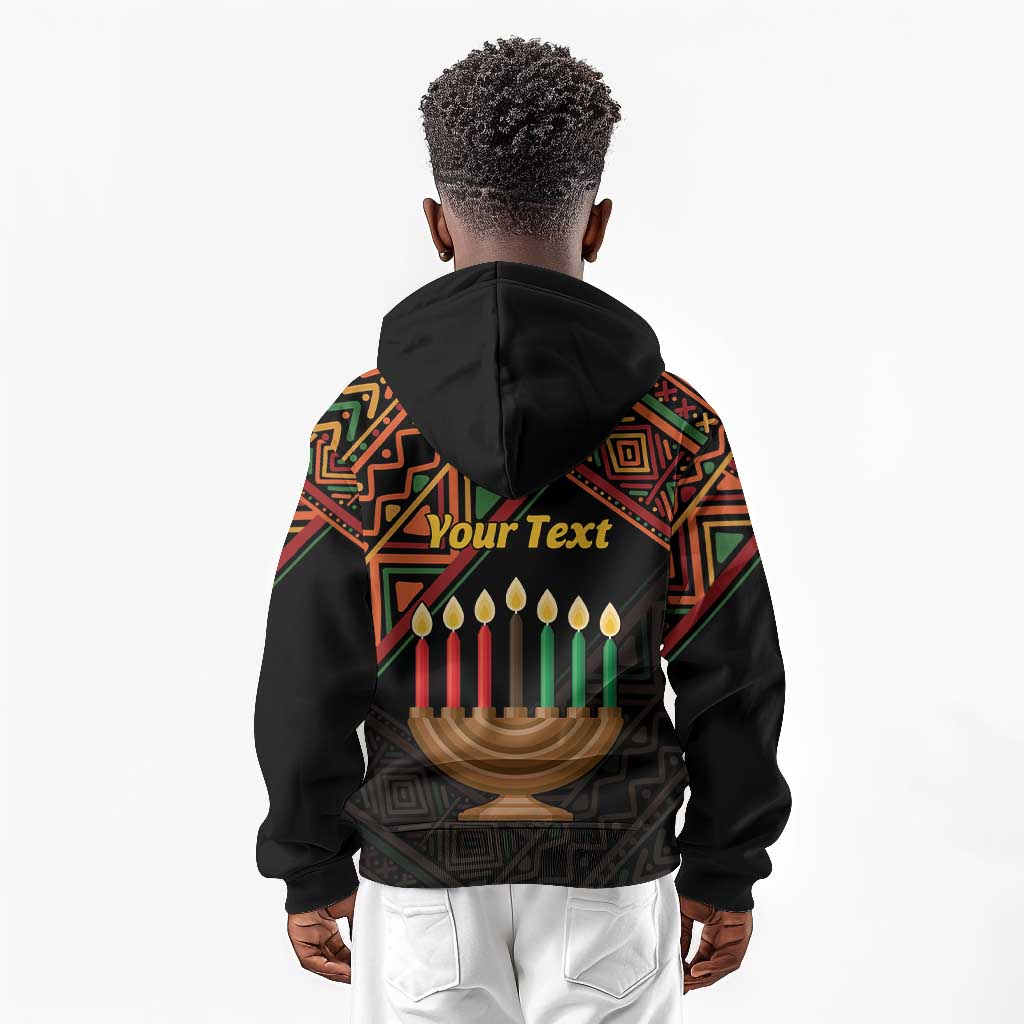 Personalized African Happy Kwanzaa Kid Hoodie