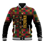 Kwanzaa African Pattern Baseball Jacket