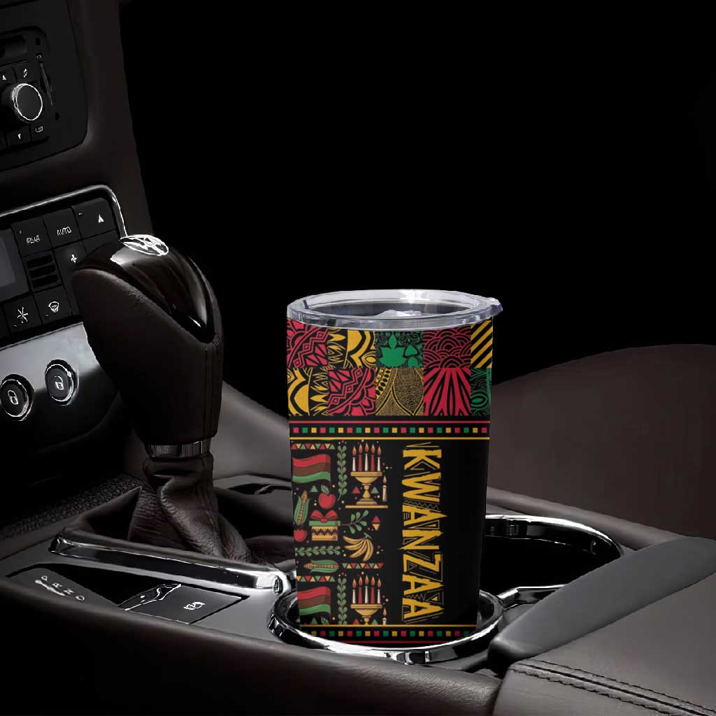 Kwanzaa African Pattern Tumbler Cup