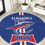 Cape Verde 2026 Football Round Carpet Blue Sharks WC Debut - African Pride