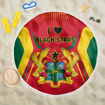 Support the Black Stars - Ghana Football Beach Blanket