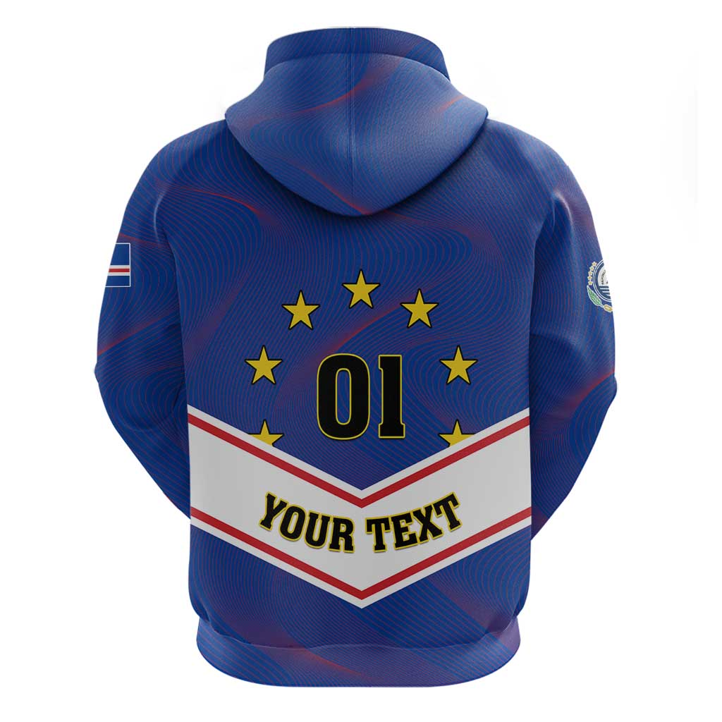 Support the Tubaroes Azuis - Cape Verde Football Hoodie
