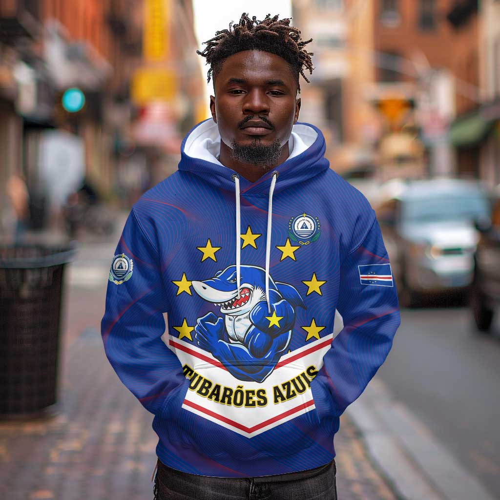 Support the Tubaroes Azuis - Cape Verde Football Hoodie