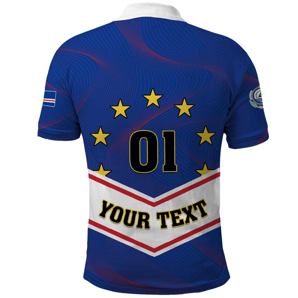 Support the Tubaroes Azuis - Cape Verde Football Polo Shirt
