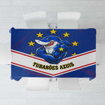Support the Tubaroes Azuis - Cape Verde Football Tablecloth