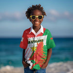 Support Les Etalons - Burkina Faso Football Kid Hawaiian Shirt