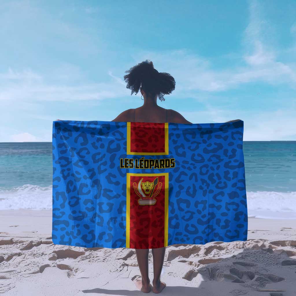 Support Les Leopards - DR Congo Football Sarong