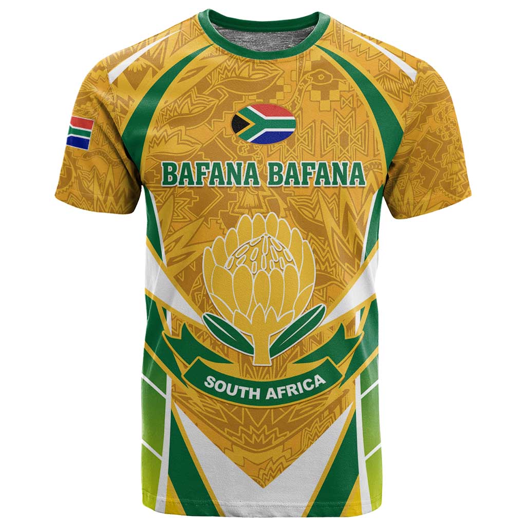 Support Bafana Bafana South Africa Soccer T Shirt By AfricanPride support-bafana-bafana-south-africa-soccer-t-shirt-by-africanpride