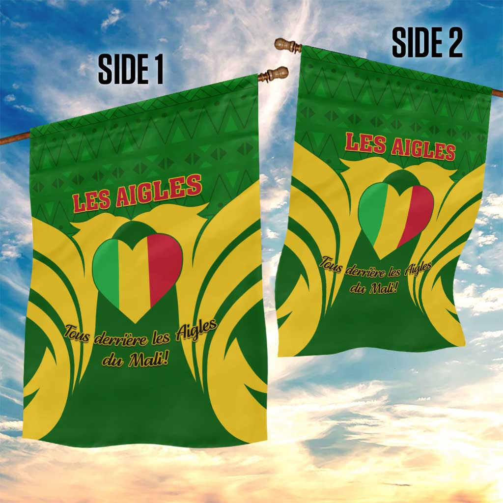 Support Les Aigles Du Mali - Mali Football Garden Flag