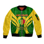 Support Les Aigles Du Mali - Mali Football Sleeve Zip Bomber Jacket