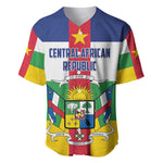 Personalized Central African Republic Baseball Jersey African Zo Kwe Zo